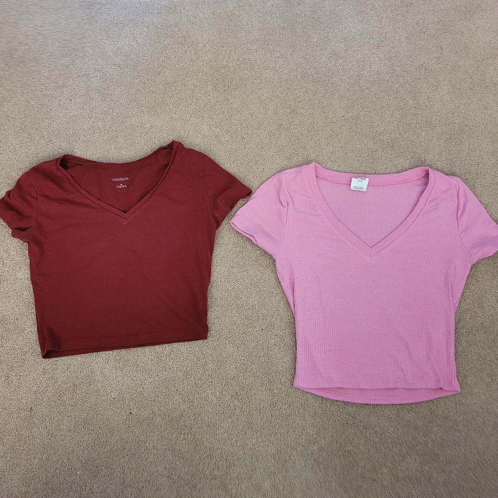 Juniors crop tops